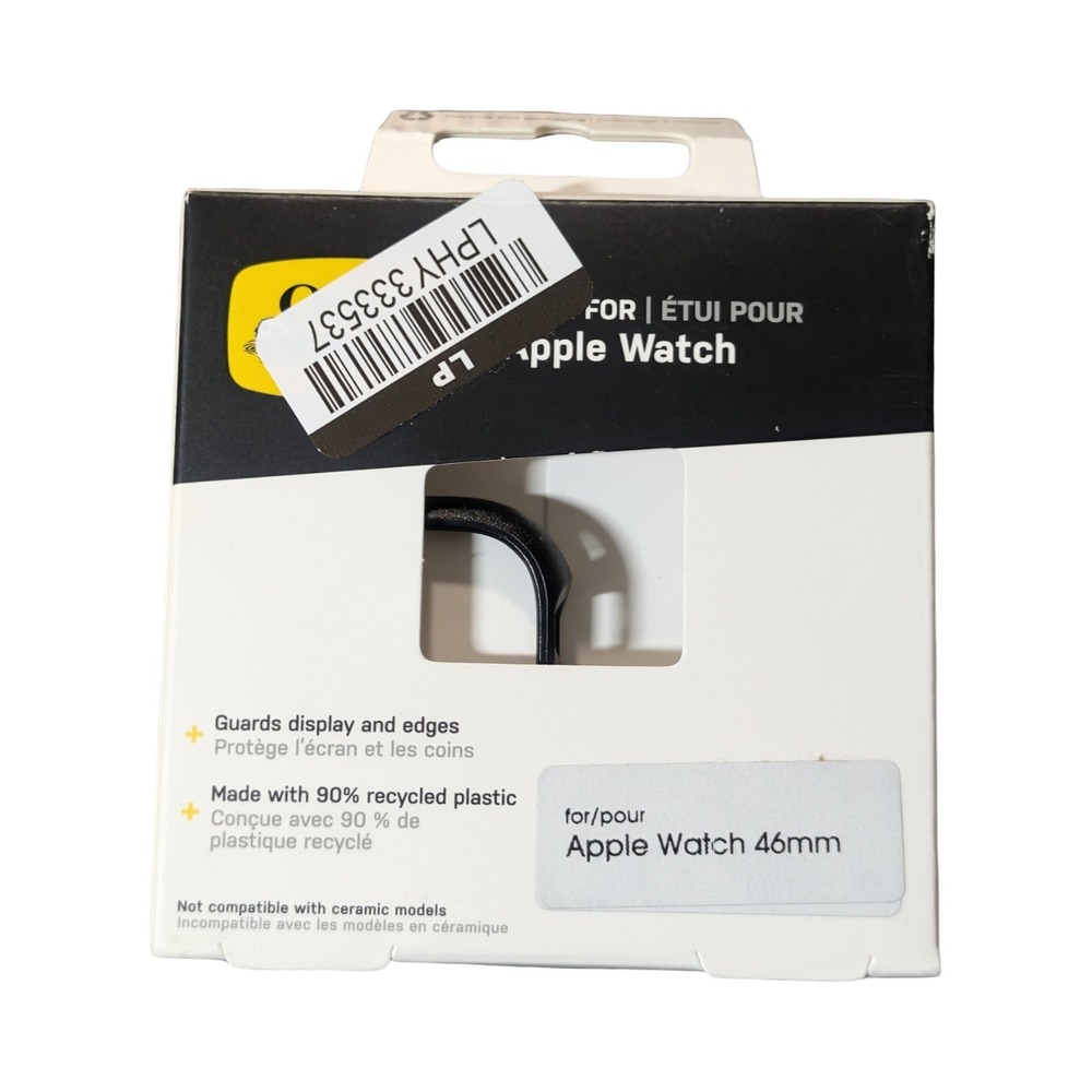 Oo9N OtterBox Apple Watch 46mm Protective Case‎ Black New Sealed